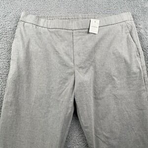 J Crew Pants Mens Extra Large Gray Drawstring Brushed Cotton Casual Lounge New